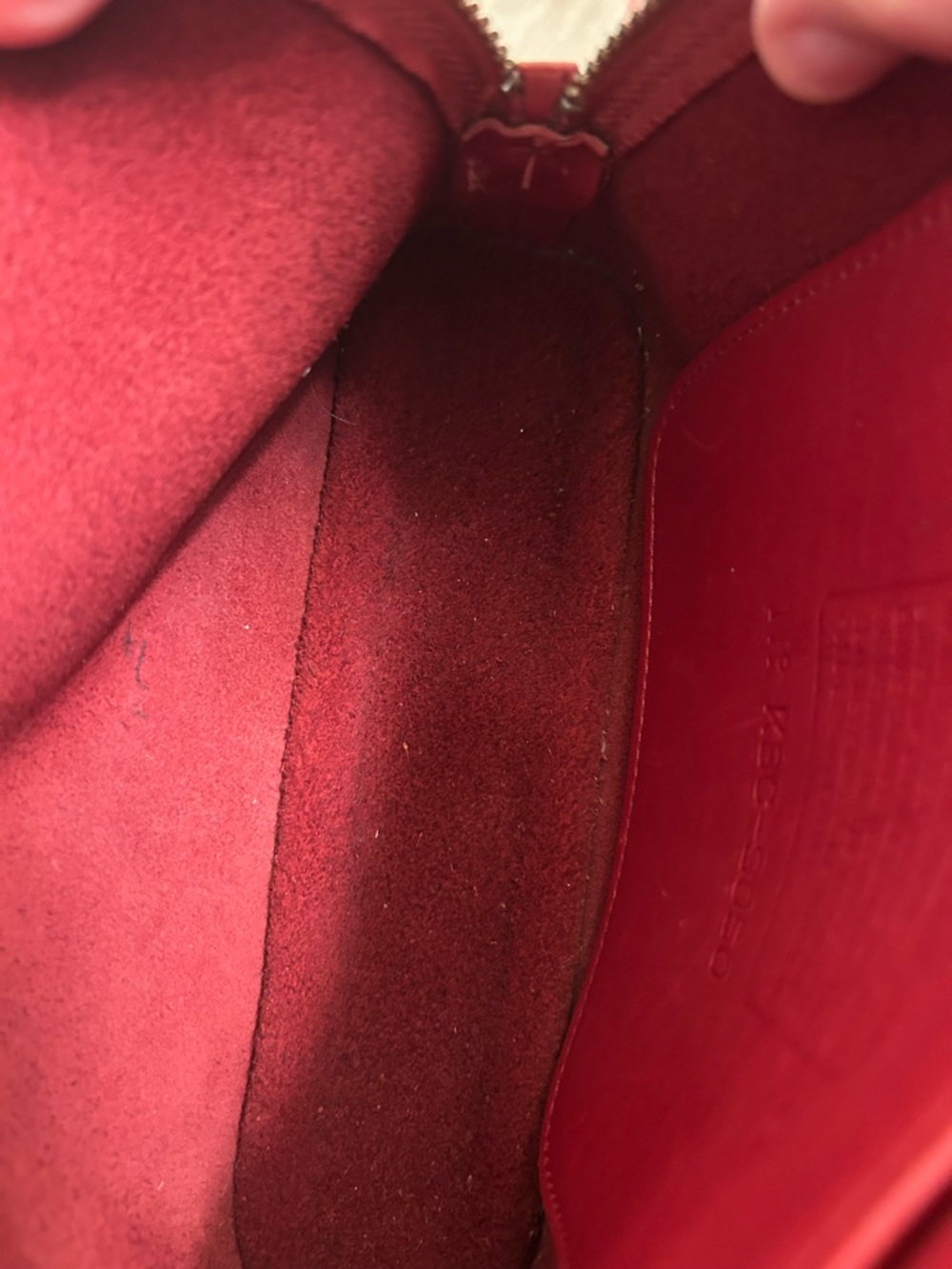 Coach❤️Vintage Red Leather Mini Dome Cha Cha Satchel K8C 9050 1998 - Picture 11 of 16